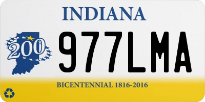 IN license plate 977LMA