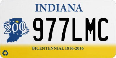 IN license plate 977LMC