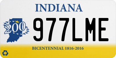 IN license plate 977LME