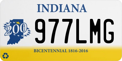 IN license plate 977LMG