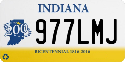 IN license plate 977LMJ