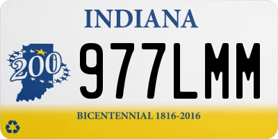 IN license plate 977LMM