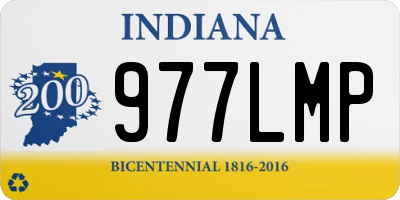 IN license plate 977LMP