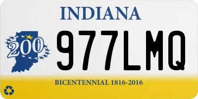 IN license plate 977LMQ