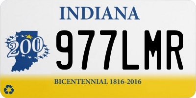 IN license plate 977LMR