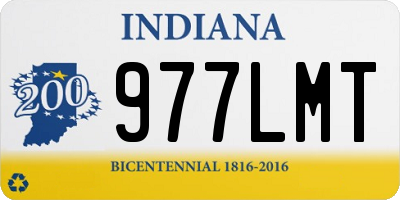 IN license plate 977LMT