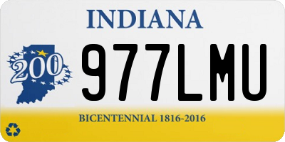 IN license plate 977LMU
