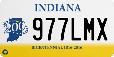 IN license plate 977LMX