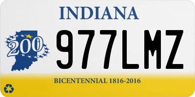 IN license plate 977LMZ
