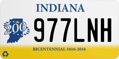 IN license plate 977LNH