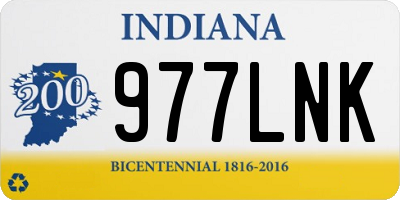 IN license plate 977LNK