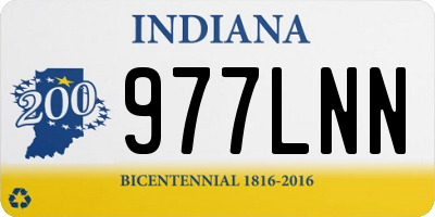 IN license plate 977LNN