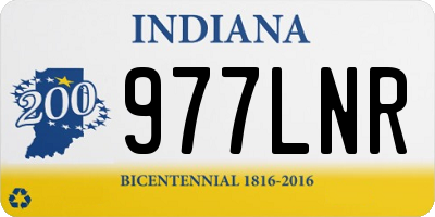 IN license plate 977LNR