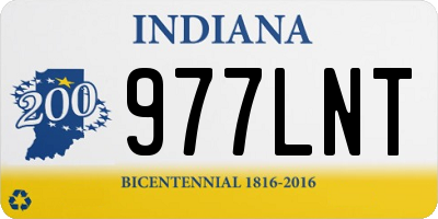 IN license plate 977LNT