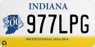 IN license plate 977LPG