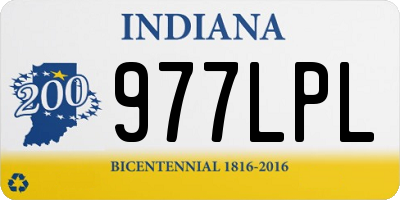 IN license plate 977LPL