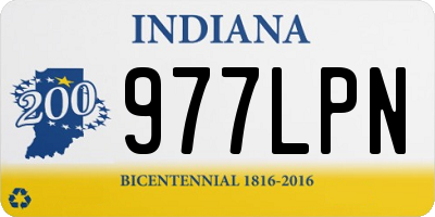 IN license plate 977LPN