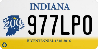 IN license plate 977LPO