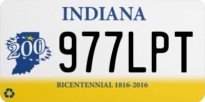 IN license plate 977LPT