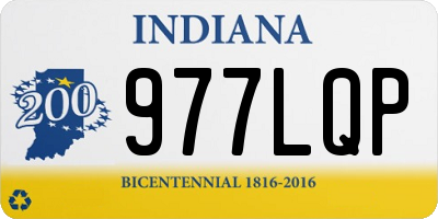 IN license plate 977LQP