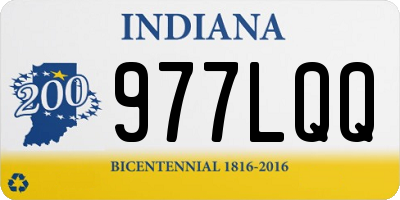 IN license plate 977LQQ