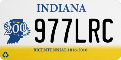 IN license plate 977LRC
