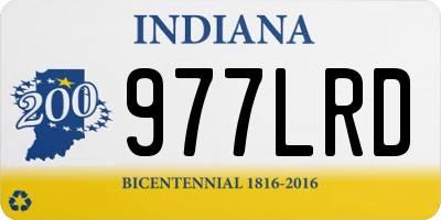 IN license plate 977LRD