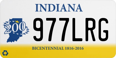 IN license plate 977LRG