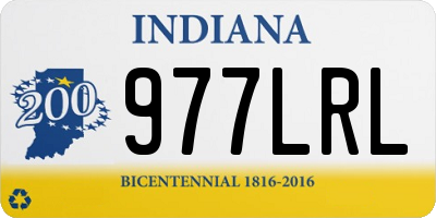 IN license plate 977LRL
