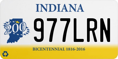 IN license plate 977LRN