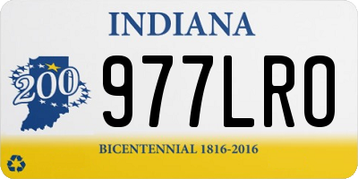 IN license plate 977LRO