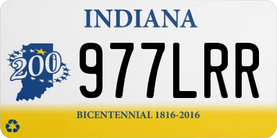 IN license plate 977LRR