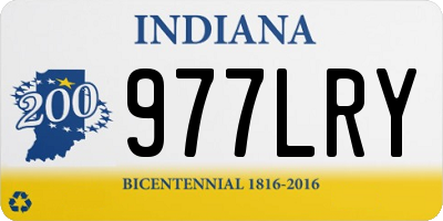 IN license plate 977LRY