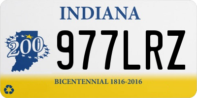 IN license plate 977LRZ