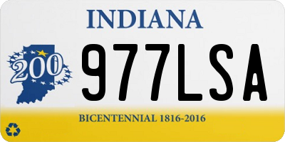 IN license plate 977LSA
