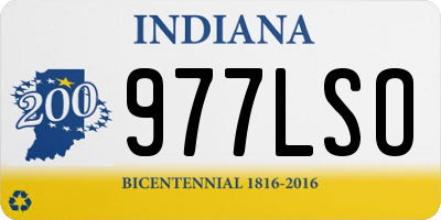 IN license plate 977LSO