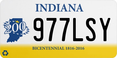 IN license plate 977LSY