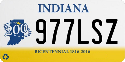 IN license plate 977LSZ