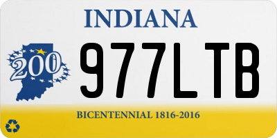IN license plate 977LTB