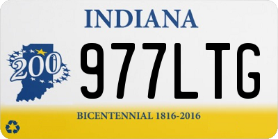 IN license plate 977LTG
