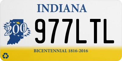 IN license plate 977LTL