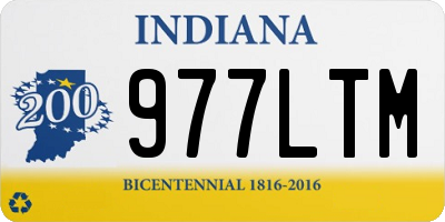 IN license plate 977LTM