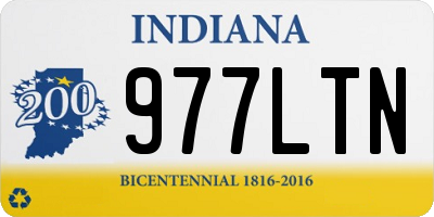 IN license plate 977LTN