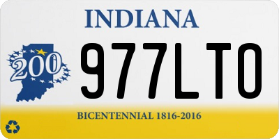IN license plate 977LTO