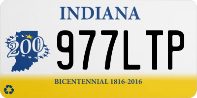 IN license plate 977LTP