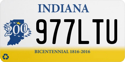 IN license plate 977LTU