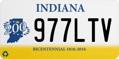 IN license plate 977LTV