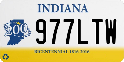 IN license plate 977LTW
