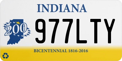 IN license plate 977LTY