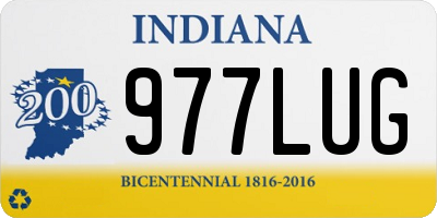 IN license plate 977LUG
